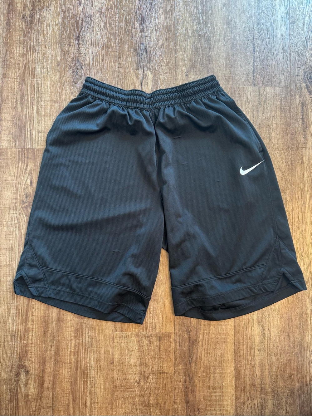 Nike Men's Black Athletic Training Shorts with Swoosh